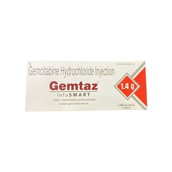 GEMTAZ INFUSMART 1.4G VIAL