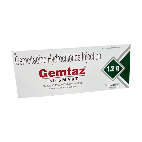 GEMTAZ INFUSMART 1.2G VIAL
